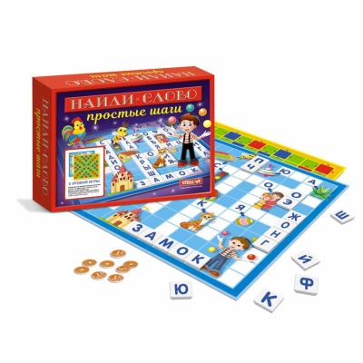 Настольная игра №58 Найди слово Простые шаги Stellar 01158